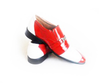 Sapato Vermelho C/Branco