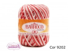 BARROCO MULTICOLOR 200G VERMELHO/BRANCO/ROSA 9202