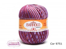 BARROCO MULTICOLOR 200g vermelho/roxo/lilás 9751
