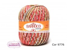 BARROCO MULTICOLOR 400g VERDE/ROSA/BRANCO/MARROM 9776